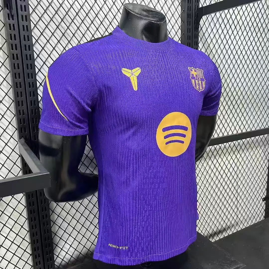2026/2027 Versão jogador Barcelona Agasalho de treino Camisa de futebol Qualidade tailandesa 1:1 - Image 3