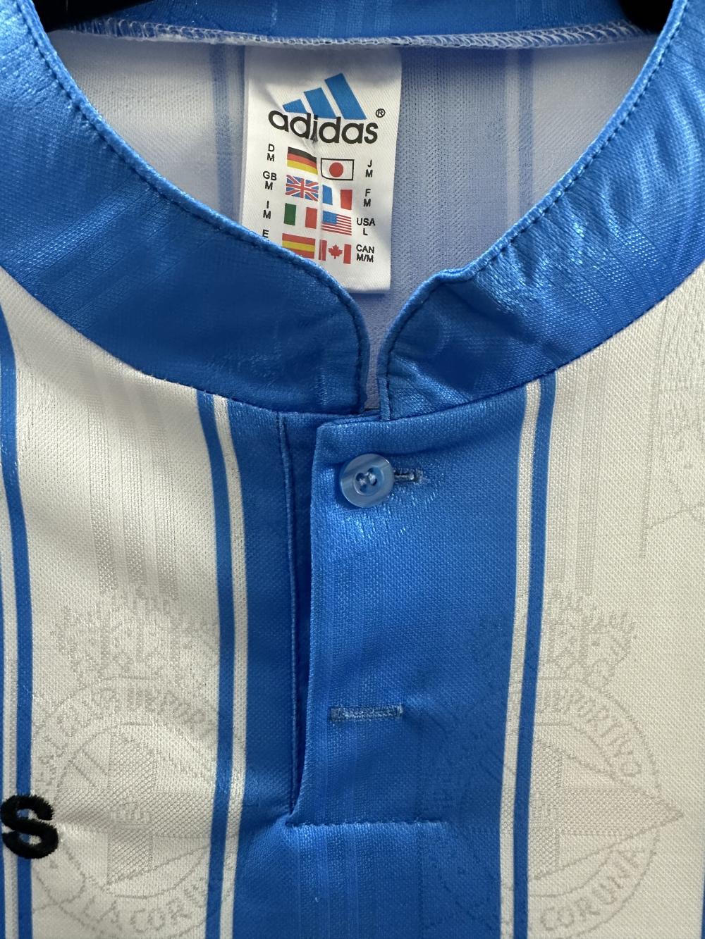 1997-1998 Retro Deportivo Local Camiseta de fútbol Calidad tailandesa 1:1 - Imagen 3