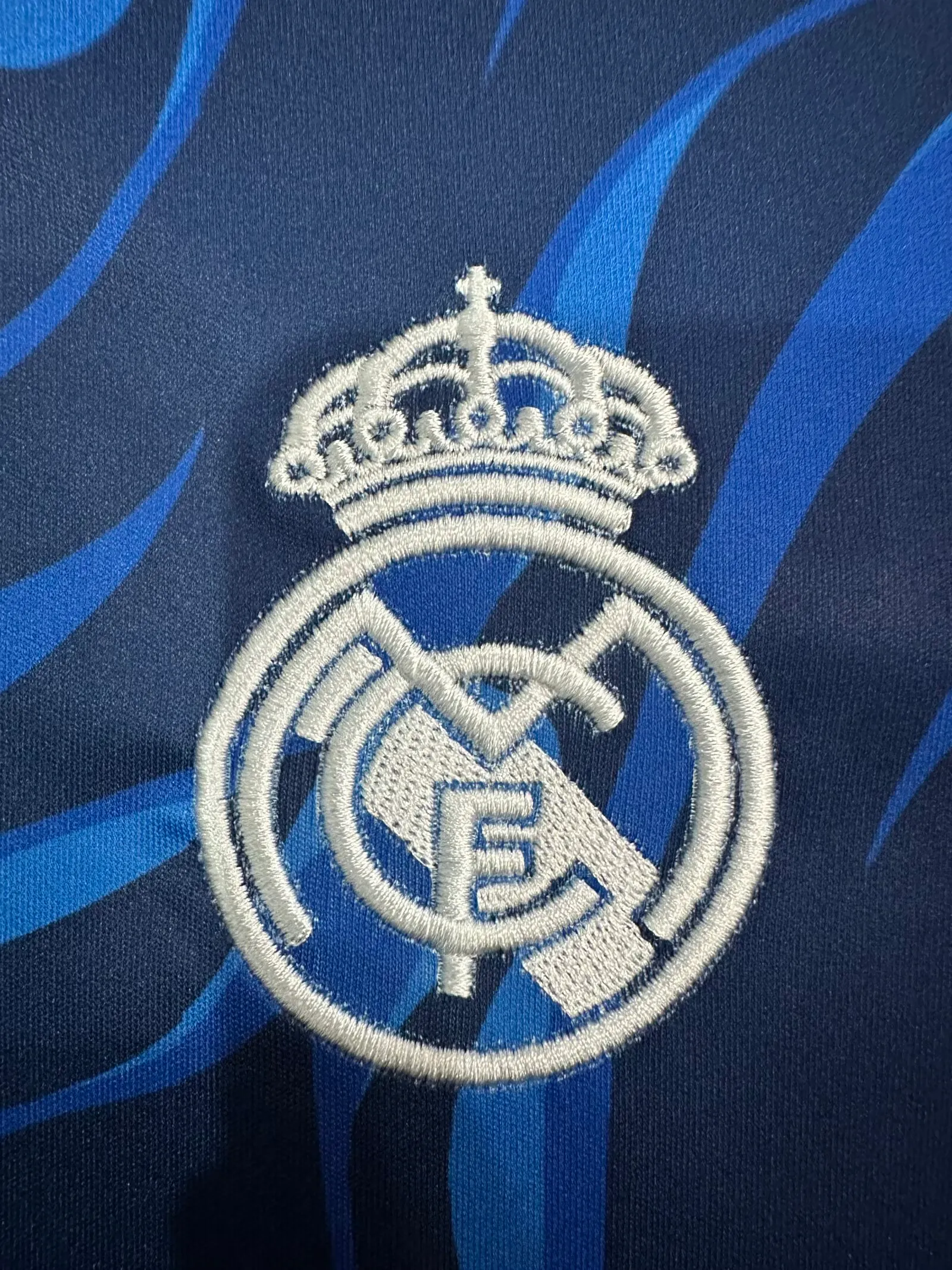 2025/2026 Real Madrid Тренировка Одежда Синий Футбольная футболка Тайское качество 1:1 — изображение 6
