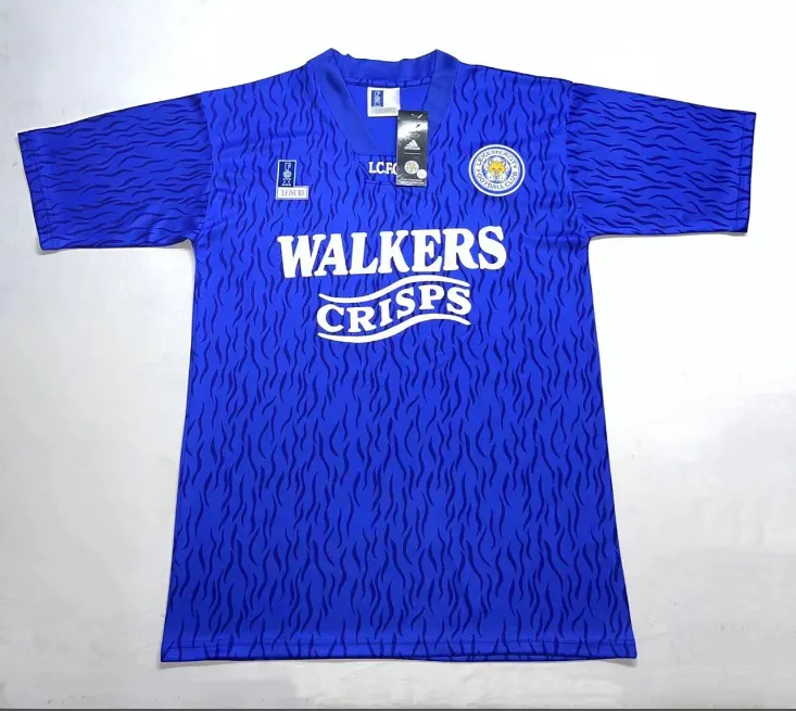 1992-1994 Retro Leicester City Heim Fußballtrikot 1:1 Thai-Qualität