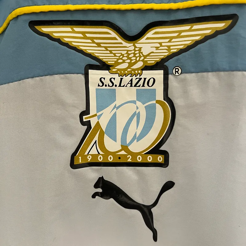 2024-2025 Lazio Wendbar Windjacke Blau-Weiß Fußballtrikot 1:1 Thai-Qualität – Bild 6