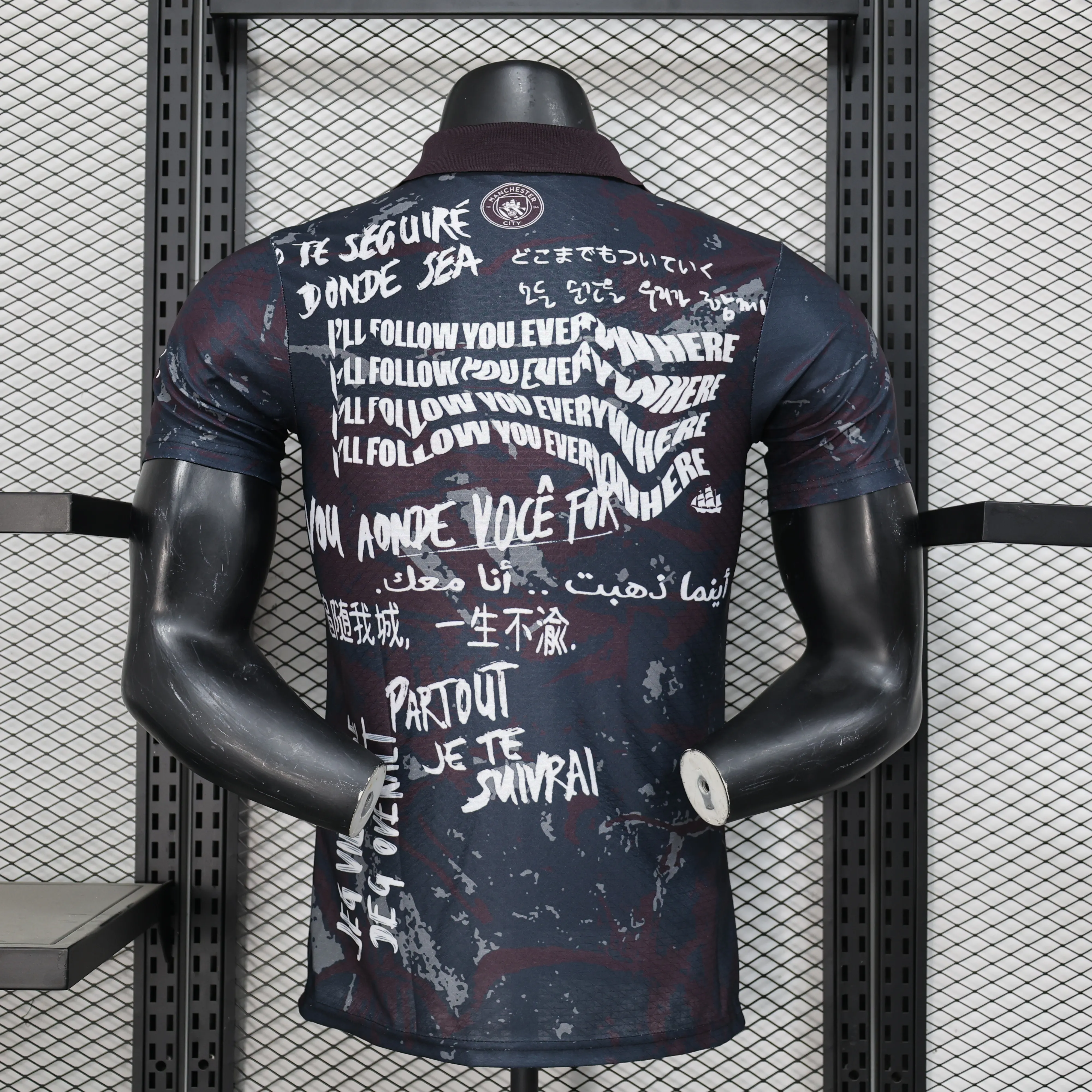 2025/2026 Versão jogador Manchester City Edição especial 01 Camisa de futebol Qualidade tailandesa 1:1 - Image 2