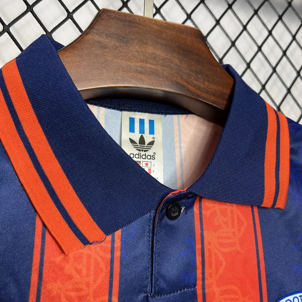 1993/1994 Retro Rangers Auswärts Fußballtrikot 1:1 Thai-Qualität – Bild 4