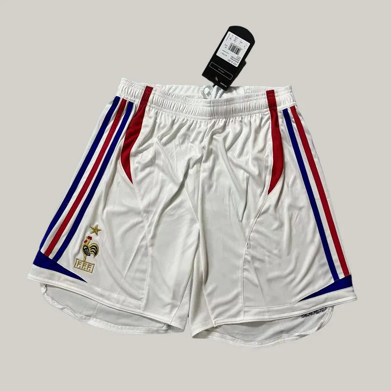 2006 Retro Frankreich Auswärts Shorts 1:1 Thai-Qualität