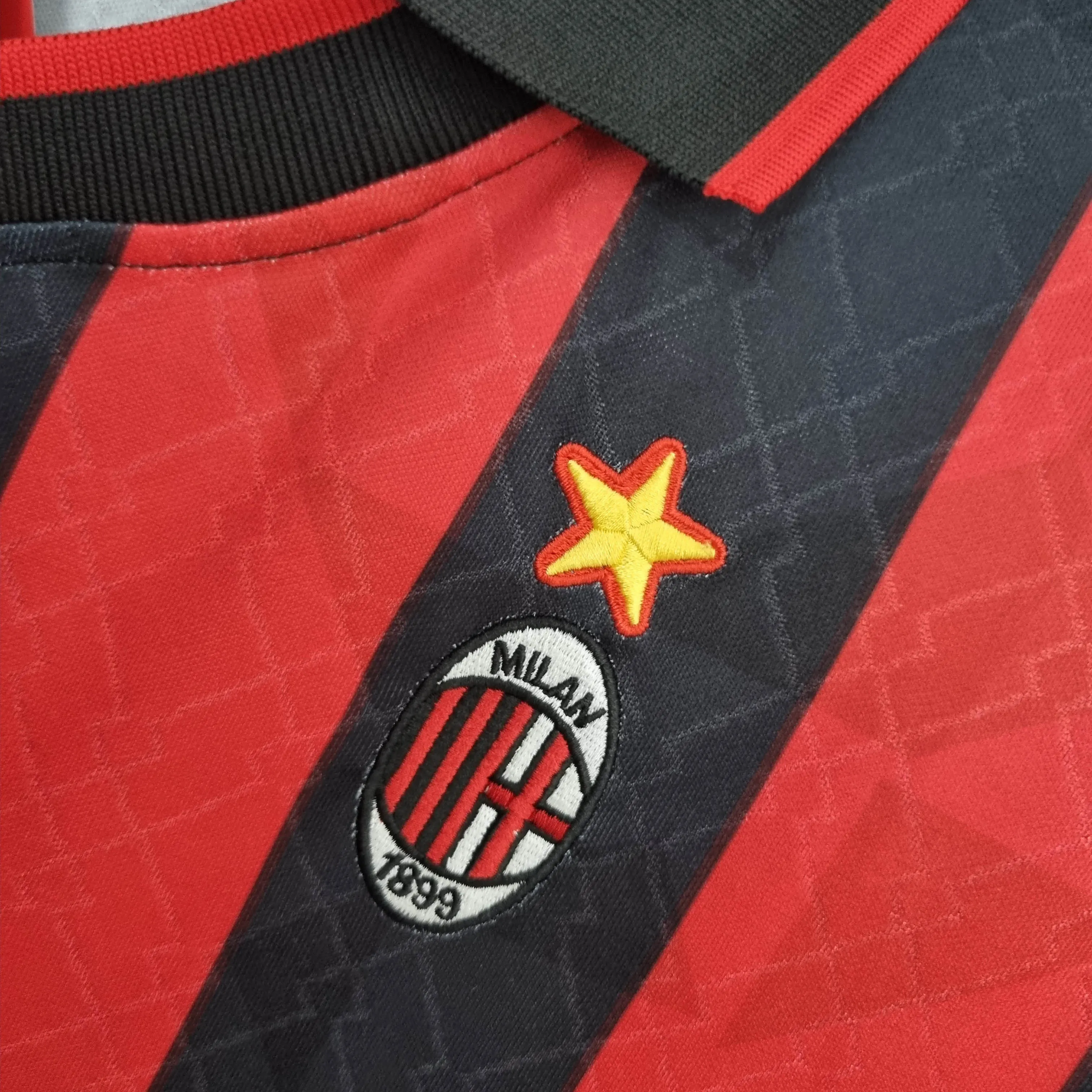 1995/1996 Retro AC Milan Home Football Shirt 1:1 Thai Quality - Image 5
