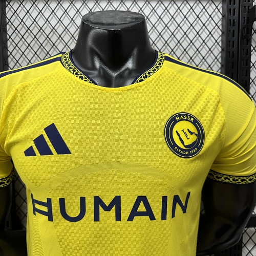 2026/2027 Versão jogador Al-Nassr Casa Camisa de futebol Qualidade tailandesa 1:1 - Image 7