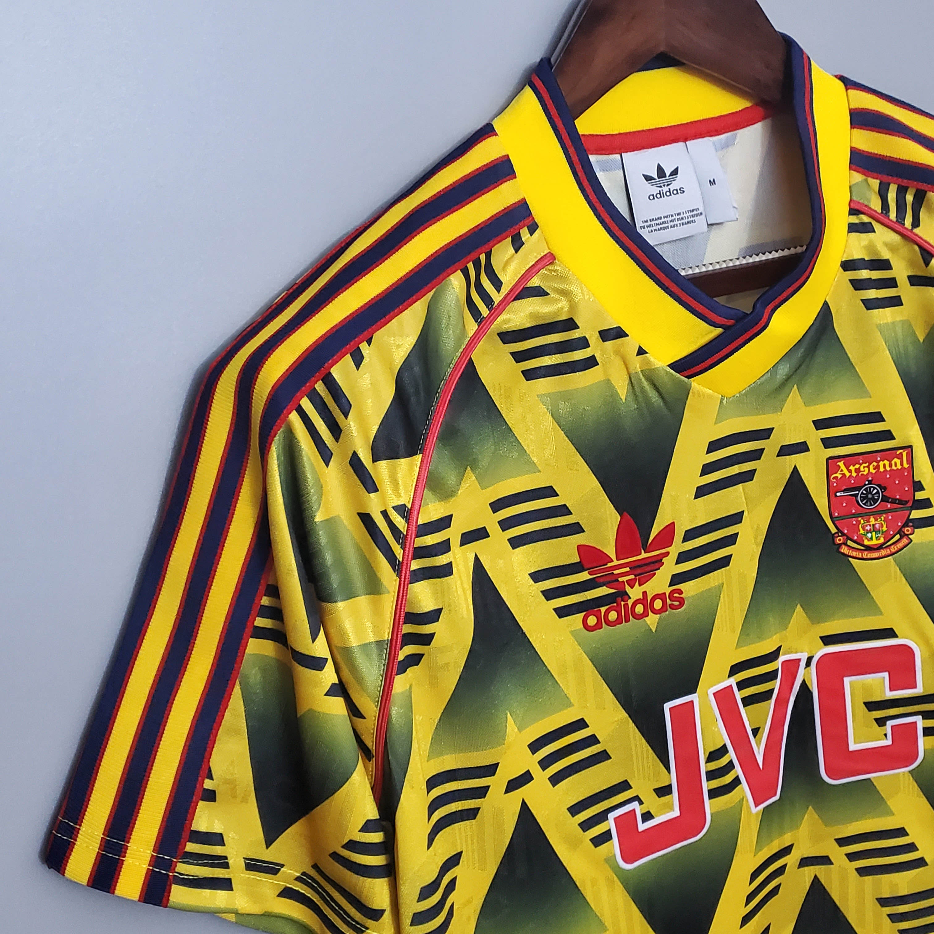 1991/1993 Ретро Arsenal Гостевая Футбольная футболка Тайское качество 1:1 — изображение 6