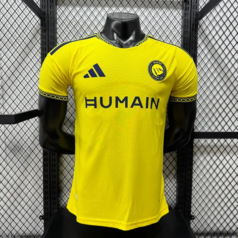 2026/2027 Versão jogador Al-Nassr Casa Camisa de futebol Qualidade tailandesa 1:1