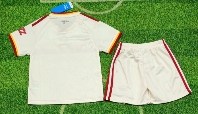2026/2027 Roma Away Football Jersey 1:1 Thai Quality Kids Size - Image 3