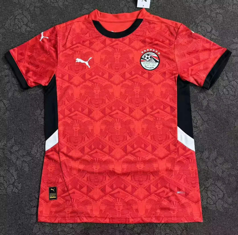2024/2025 Ägypten Nationalmannschaft Heim Fußballtrikot 1:1 Thai-Qualität