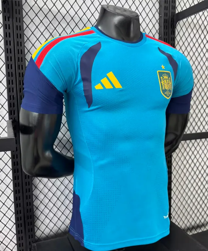 2026 Wersja zawodnicza Hiszpania Dres treningowy Koszulka piłkarska Jakość tajska 1:1 - obrazek 4