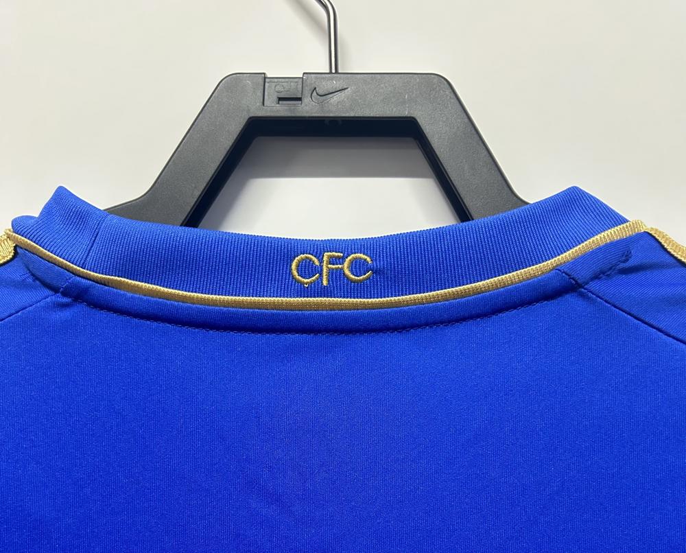 2012/2013 Retrô Chelsea Casa Camisa de futebol Qualidade tailandesa 1:1 - Image 4