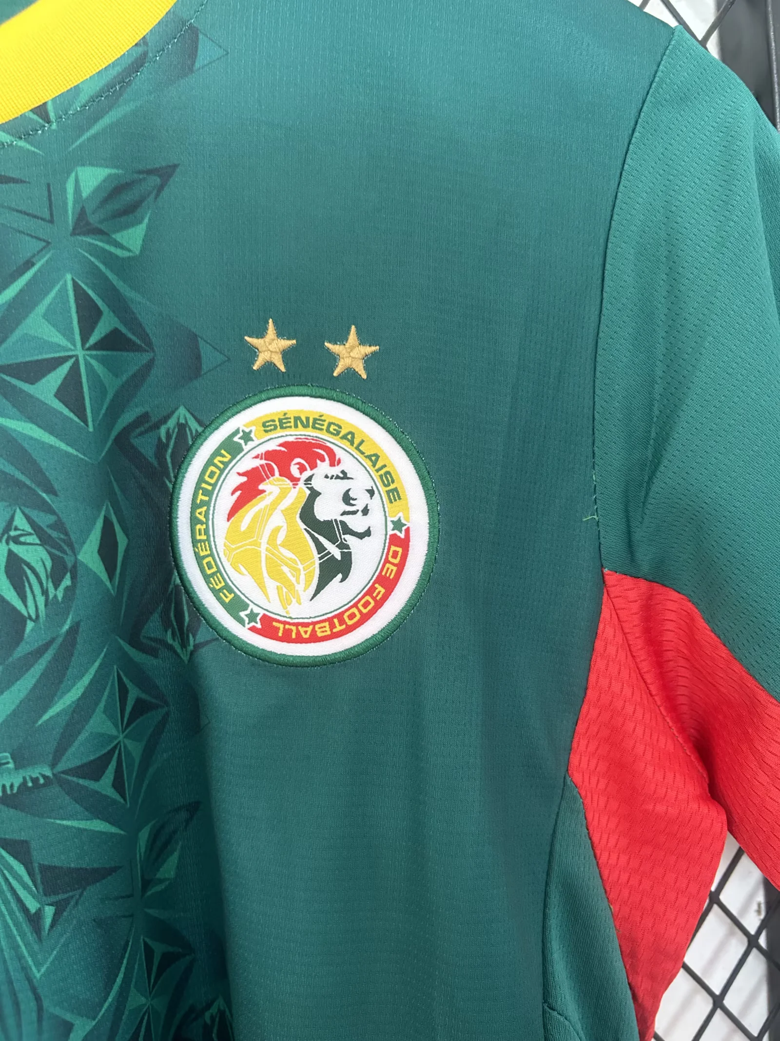2026 Senegal Milli takım Deplasman Two stars Futbol forması 1:1 Tayland kalitesi - Görsel 5