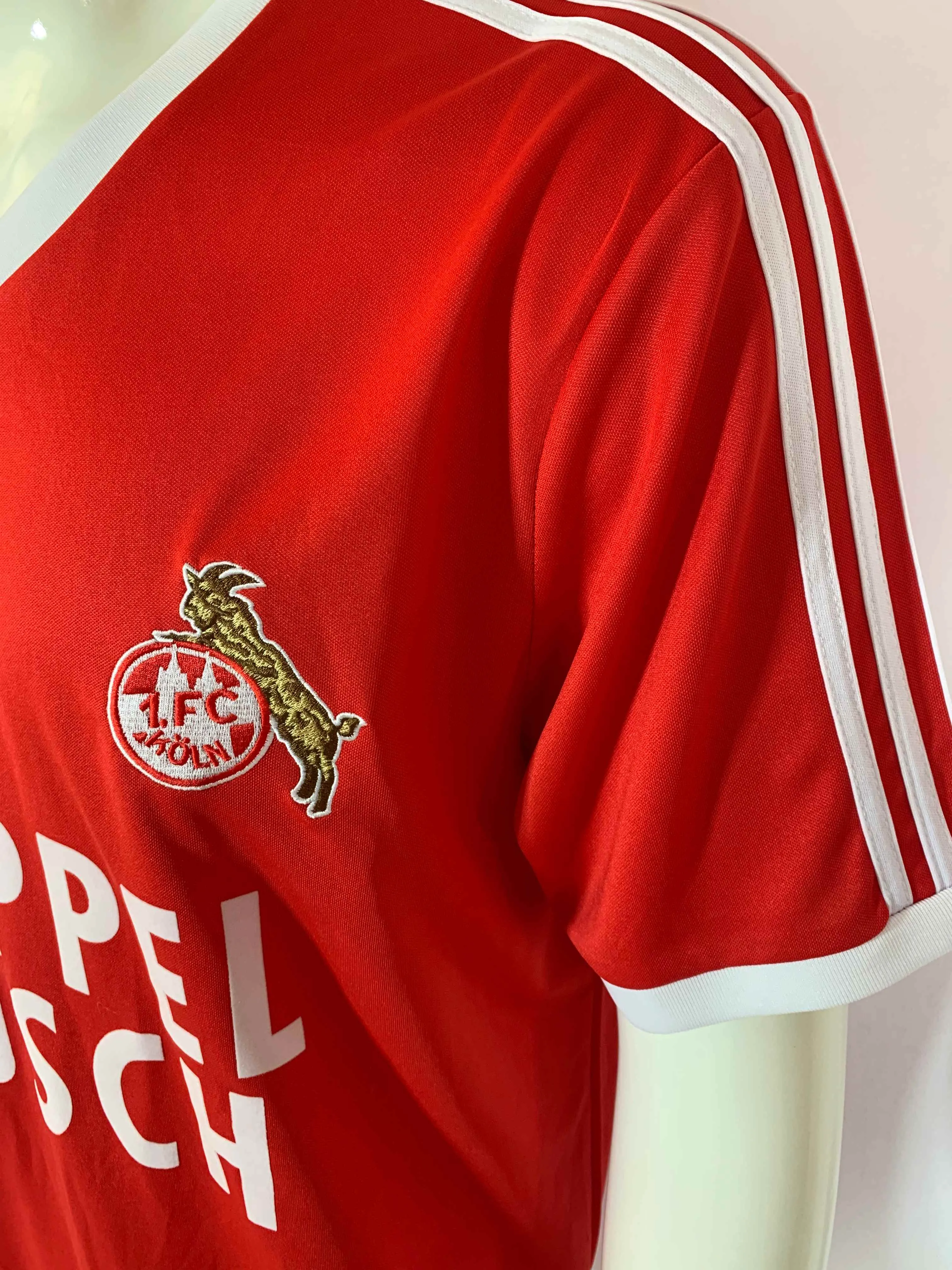 1984/1985 Retro FC Köln Auswärts Fußballtrikot 1:1 Thai-Qualität – Bild 4