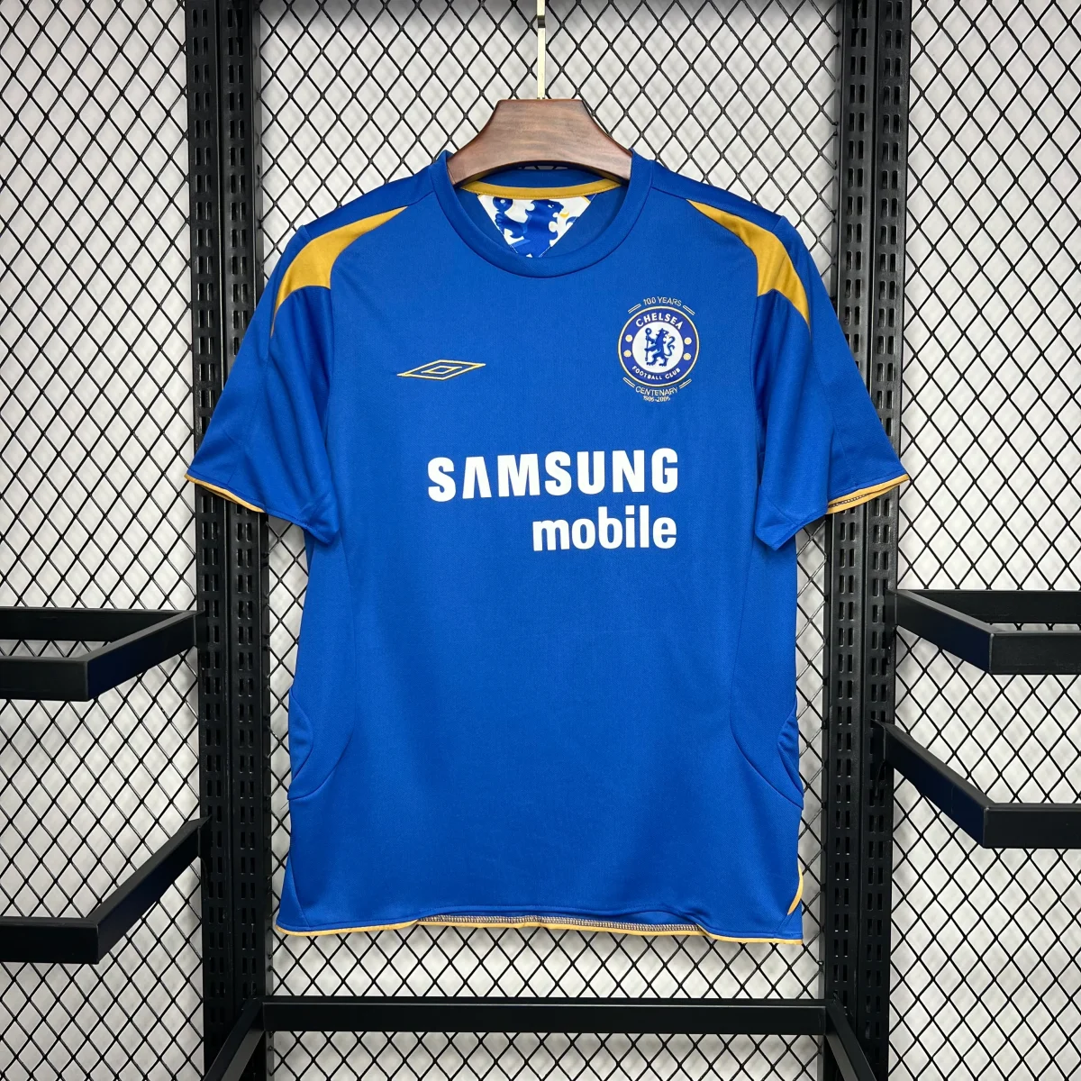2005/2006 Ретро Chelsea Домашняя Футбольная футболка Тайское качество 1:1