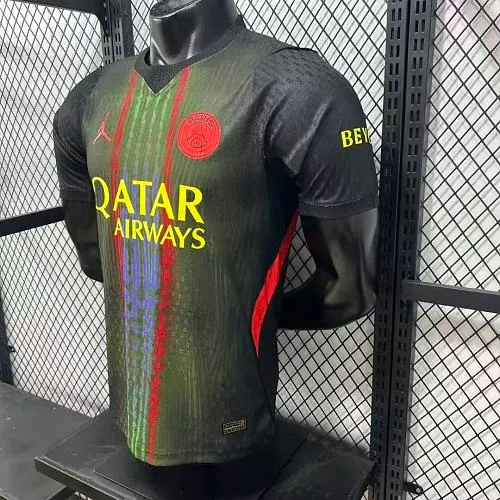 2026/2027 Oyuncu versiyonu Paris Saint-Germain Üçüncü Deplasman Futbol forması 1:1 Tayland kalitesi - Görsel 4