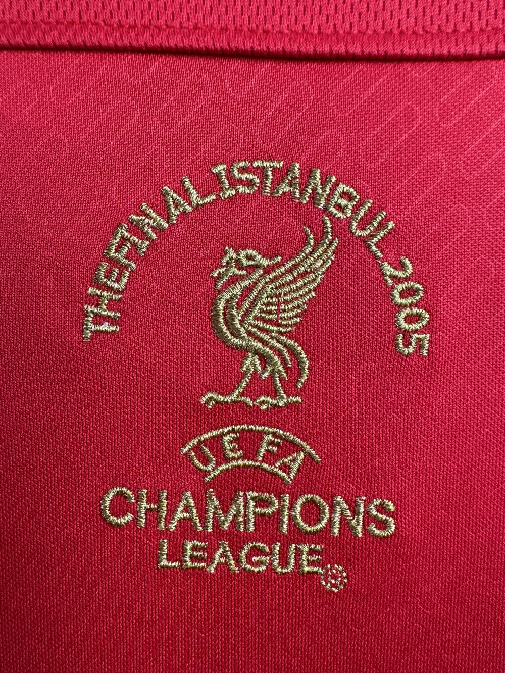 2004/2005 Retro Liverpool FC Home Football Jersey Long Sleeve 1:1 Thai Quality - Image 5