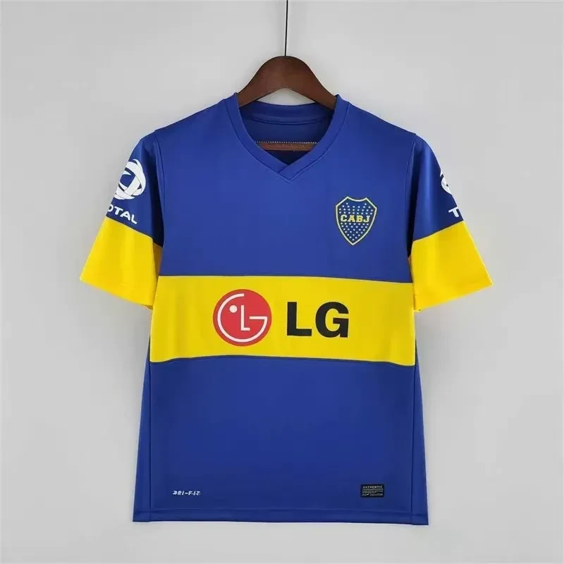2011/2012 Retro Boca Juniors Domowa Koszulka piłkarska Jakość tajska 1:1