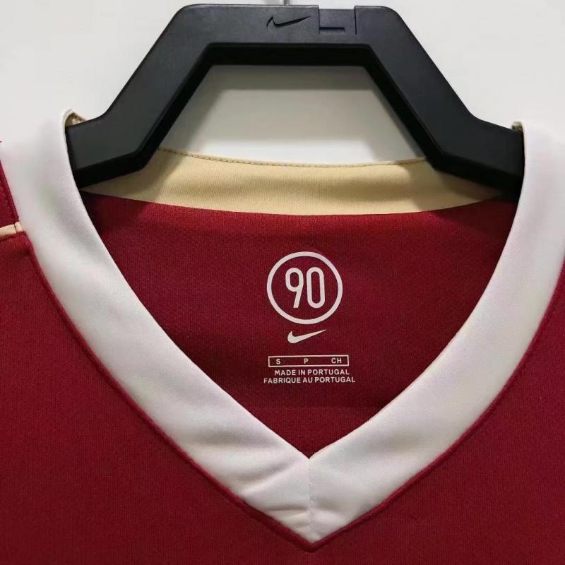 2006/2007 Retro Long Sleeve Manchester United Home Football Shirt 1:1 Thai Quality - Image 4