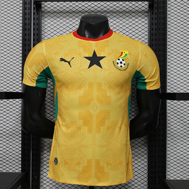 2026 Player Version Ghana National Team Away Football Shirt 1:1 Thai Quality