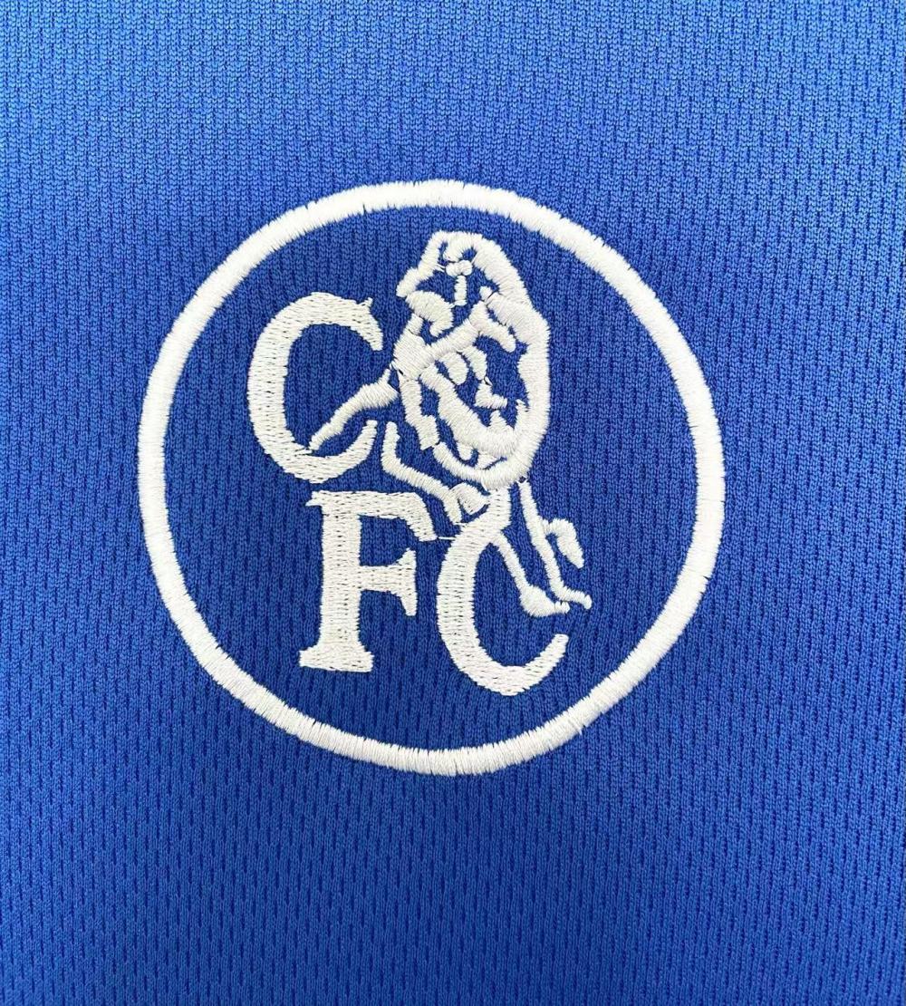 2003-2005 Ретро Chelsea Домашняя Футбольная футболка Тайское качество 1:1 — изображение 5