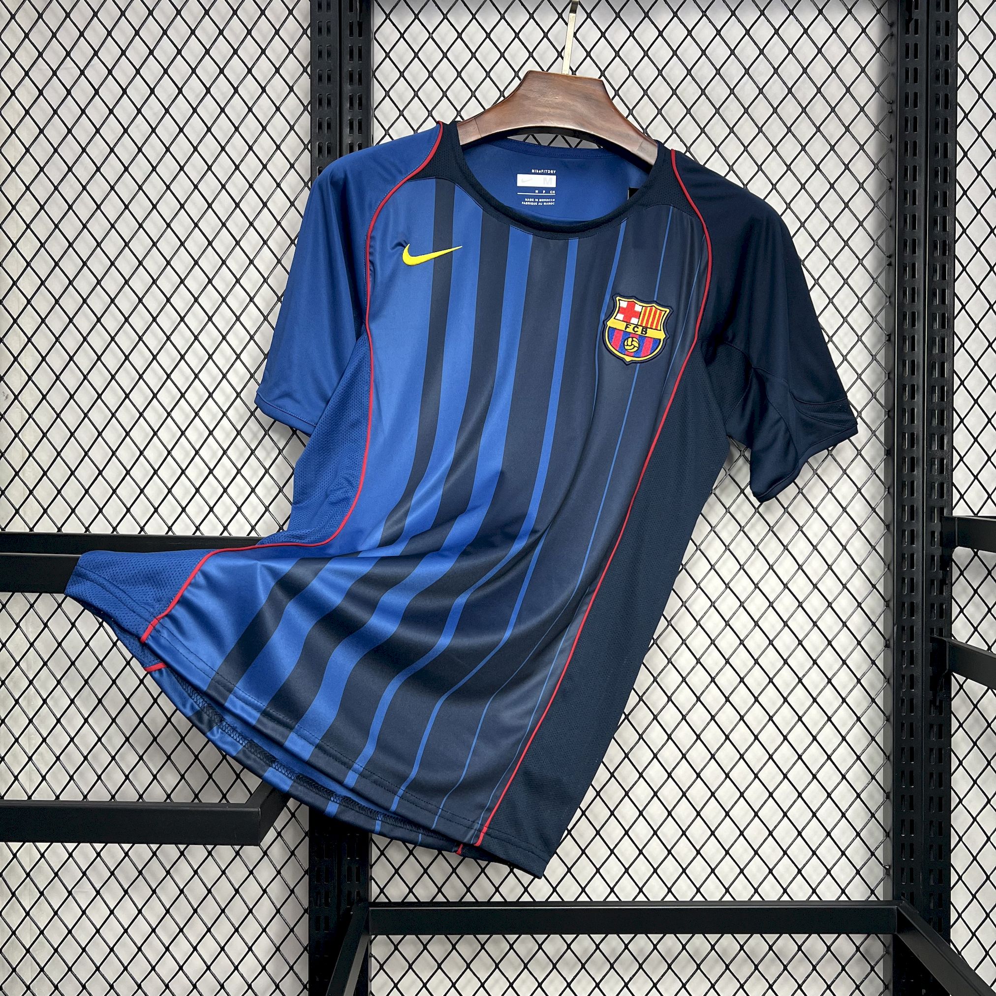 2004/2005 Retro Barcelona Visitante Camiseta de fútbol Calidad tailandesa 1:1