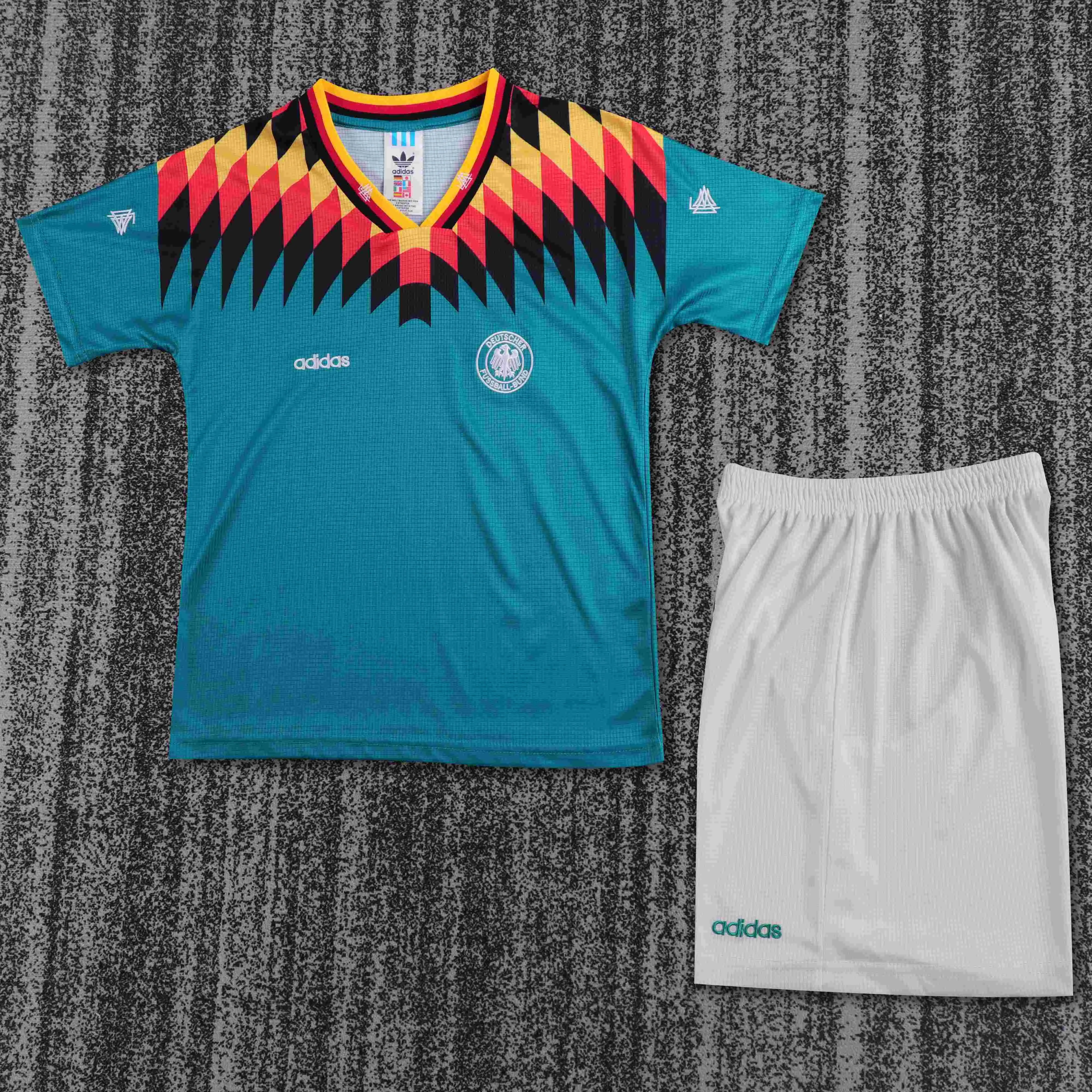 1994 Retro Germany Away Football Shirt 1:1 Thai Quality Kids Size