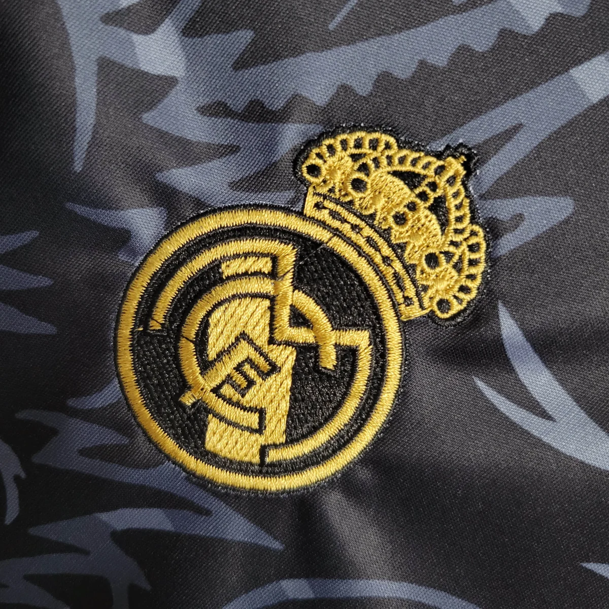 2023/2024 Real Madrid Chinese Dragon Чёрный Футбольная футболка — изображение 6