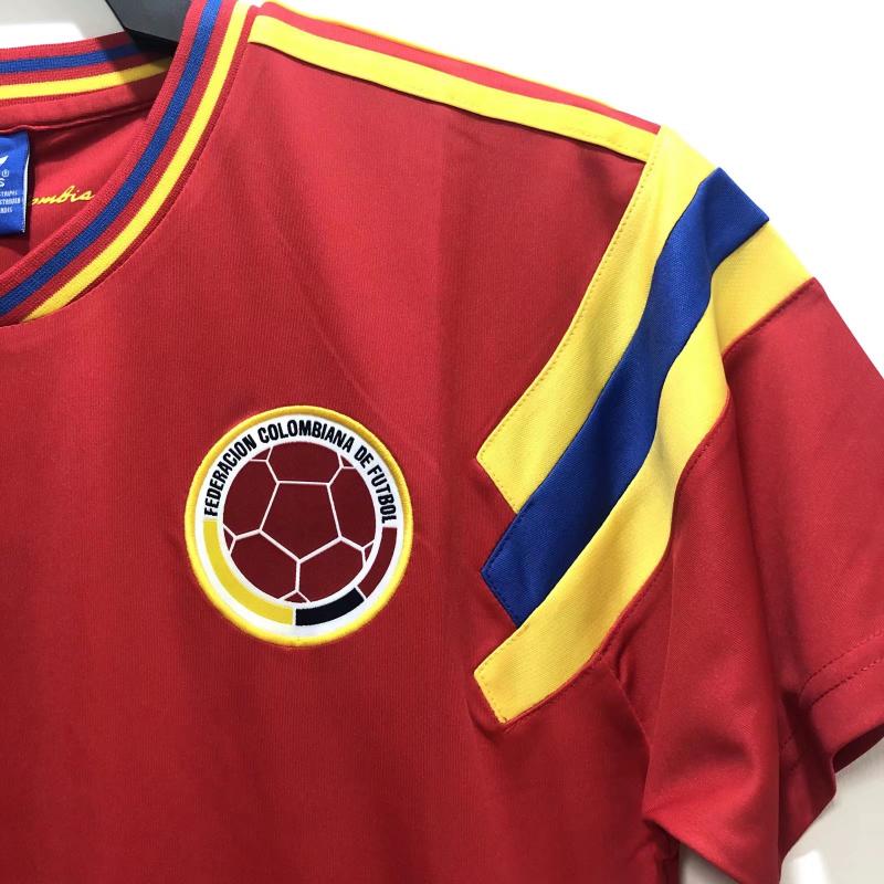 1990 Retro Colombia Away Football Shirt 1:1 Thai Quality - Image 6