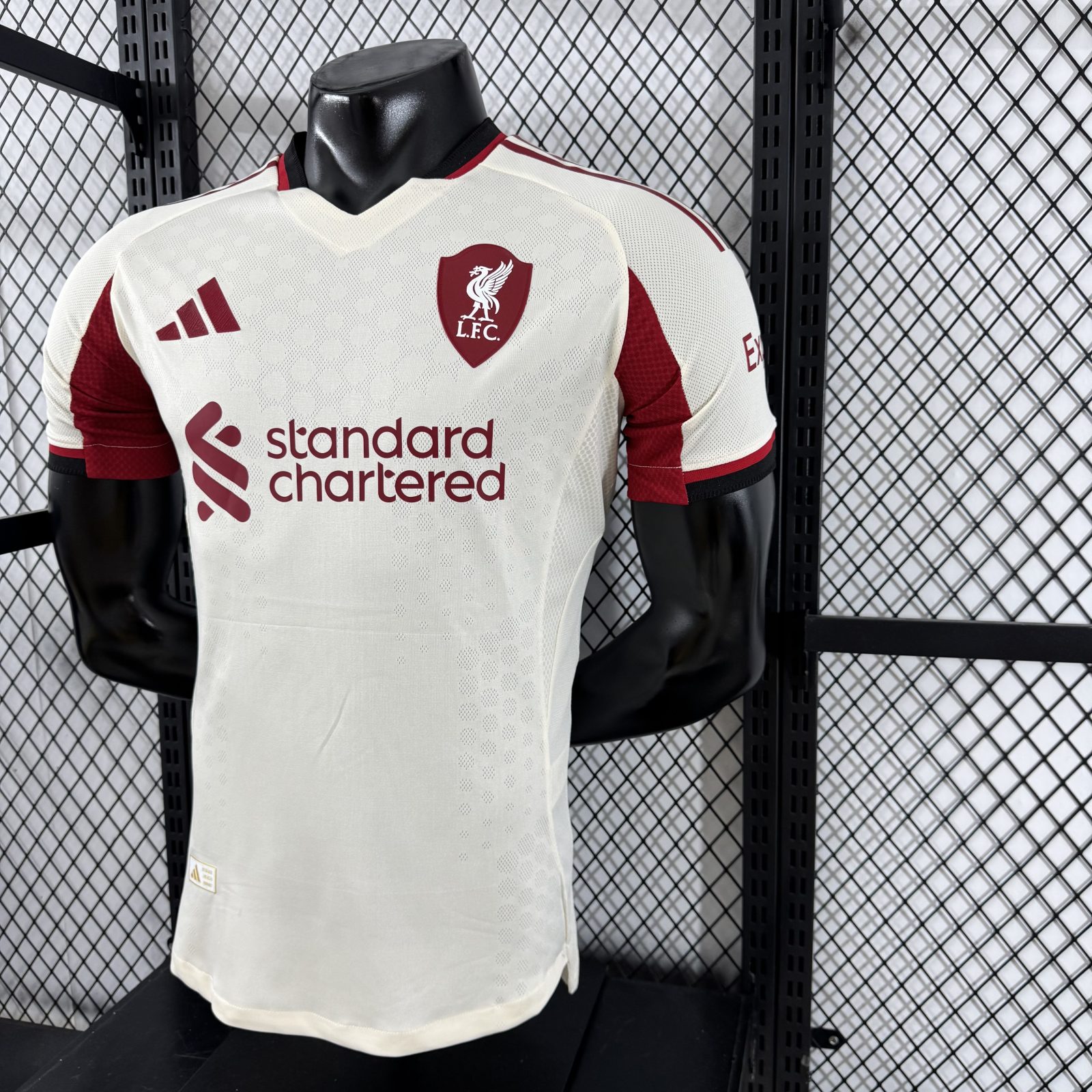 2025/2026 Spielerversion Liverpool Auswärts Fußballtrikot 1:1 Thai-Qualität – Bild 4