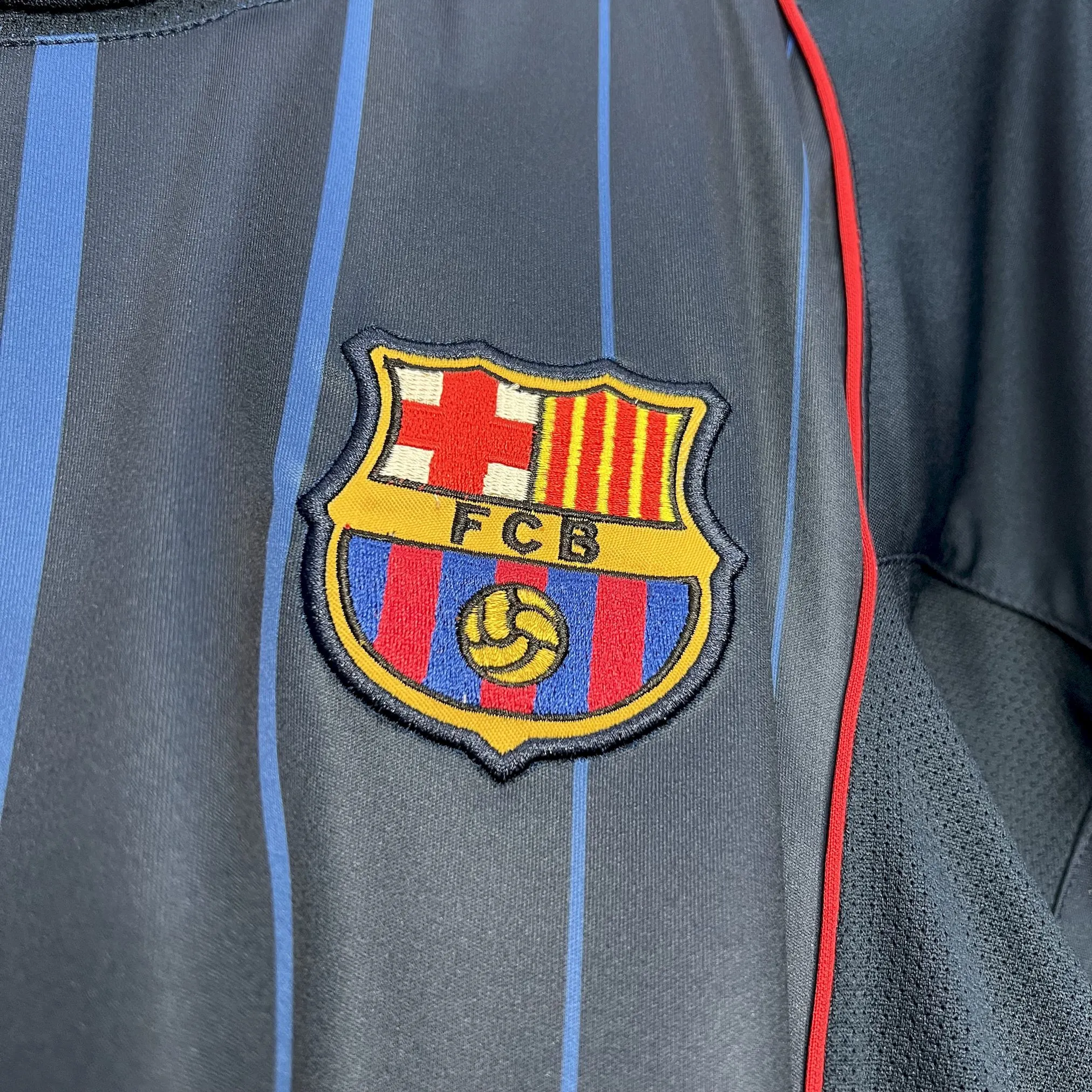2004/2005 Retro Barcelona Visitante Camiseta de fútbol Calidad tailandesa 1:1 - Imagen 5