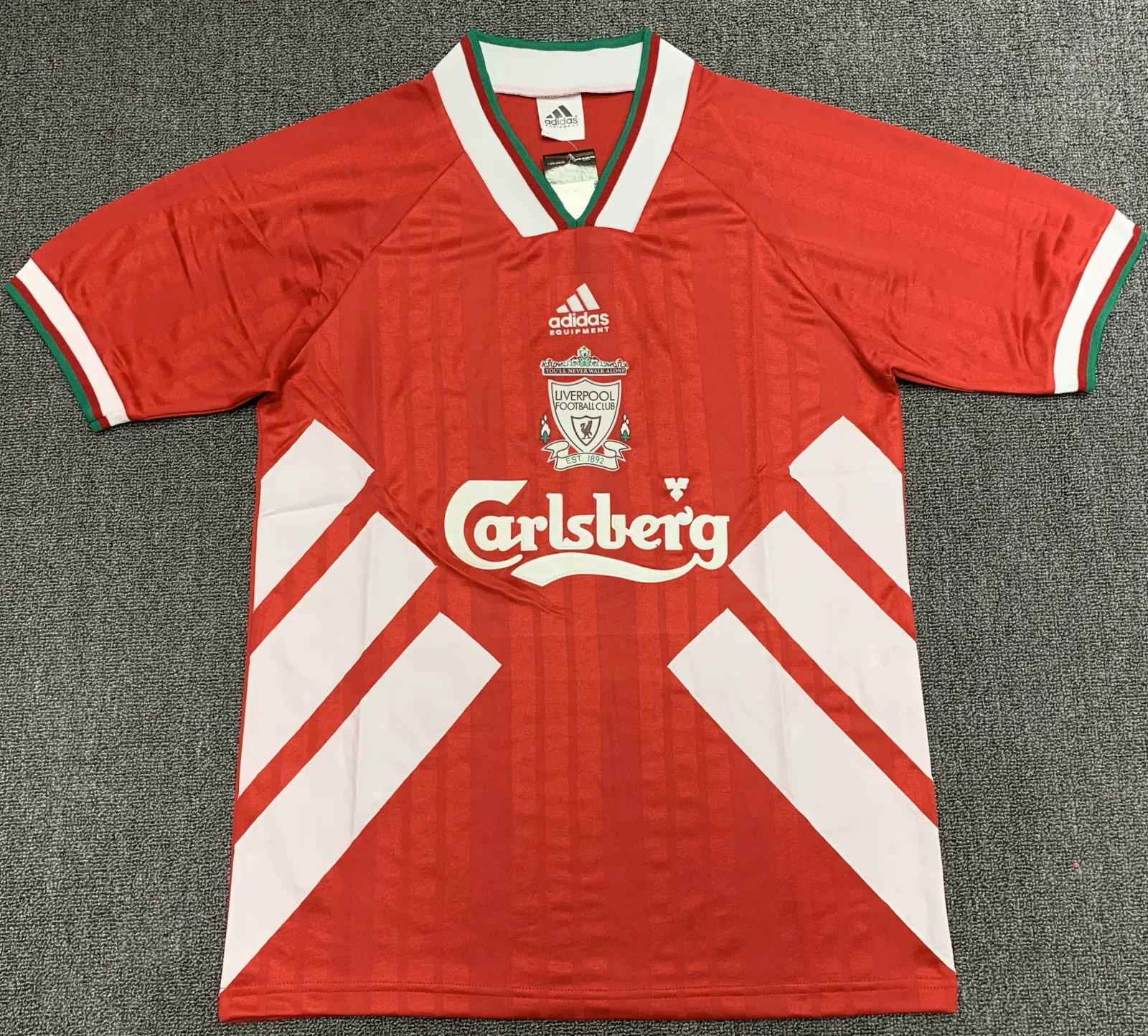 1993/1995 Rétro Liverpool Domicile Maillot de football Qualité thaï 1:1