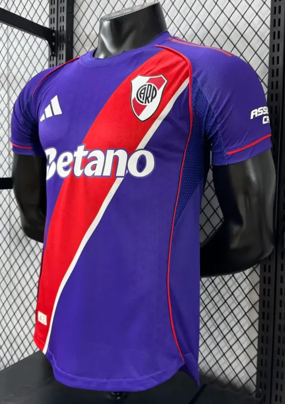 2025/2026 Player Version River Plate Third Away Football Jersey 1:1 Thai Quality - Image 4