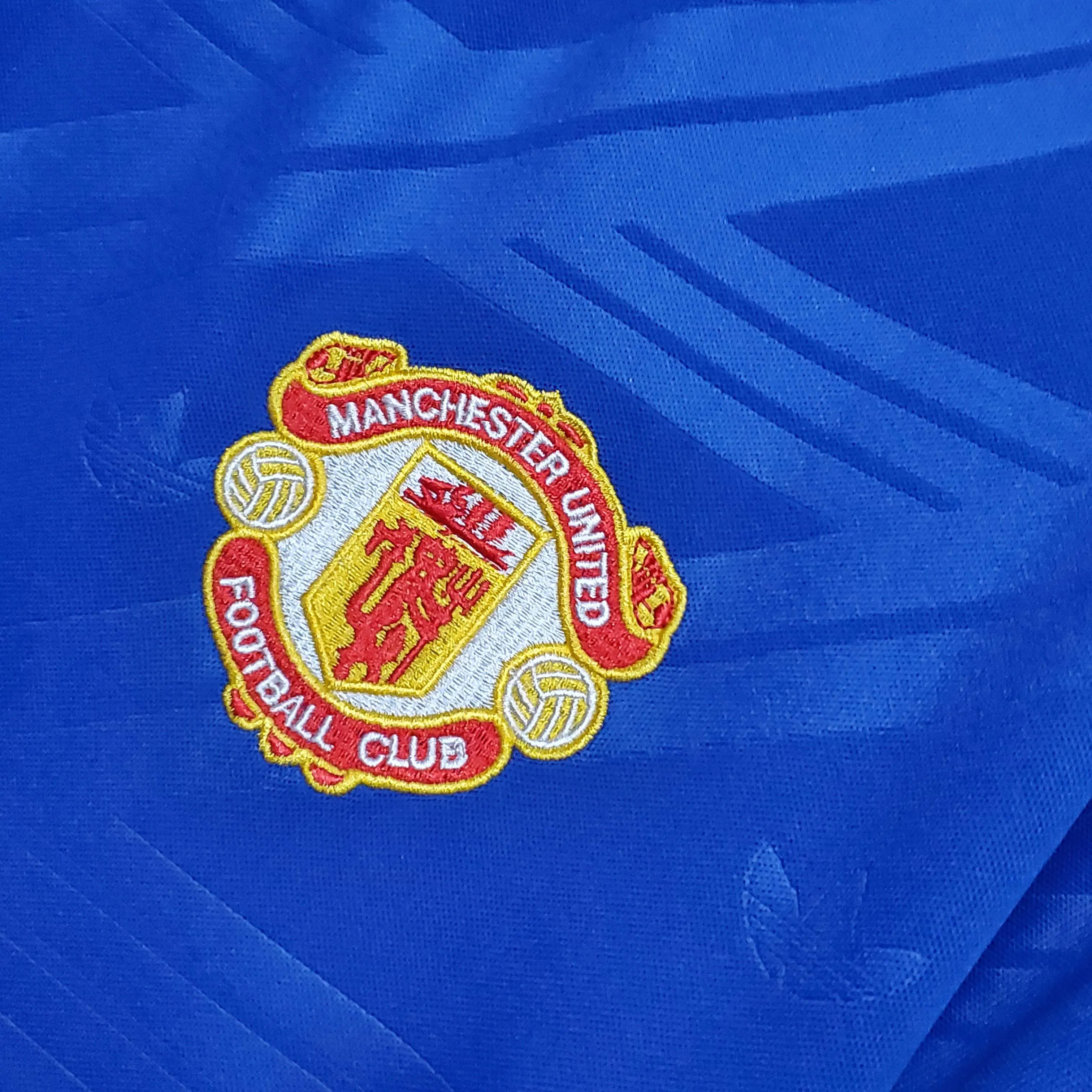 1986/1988 Ретро Manchester United Третья Гостевая Футбольная футболка Тайское качество 1:1 — изображение 7