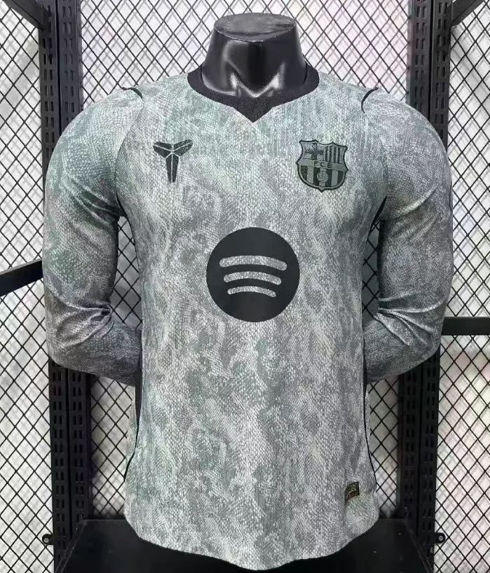 2026/2027 Manches longues Version joueur Barcelona Gardien Maillot de football Qualité thaï 1:1