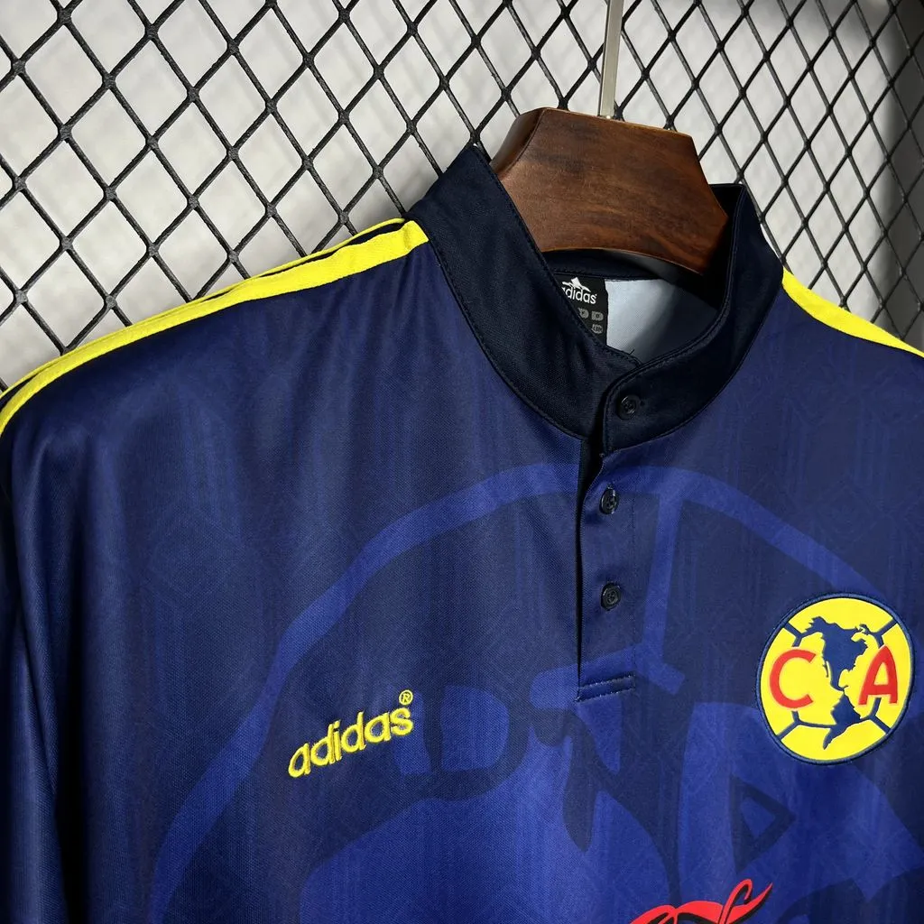 1998/1999 Retro CF América White Corteiz Jersey 1:1 Thai Quality - Image 4