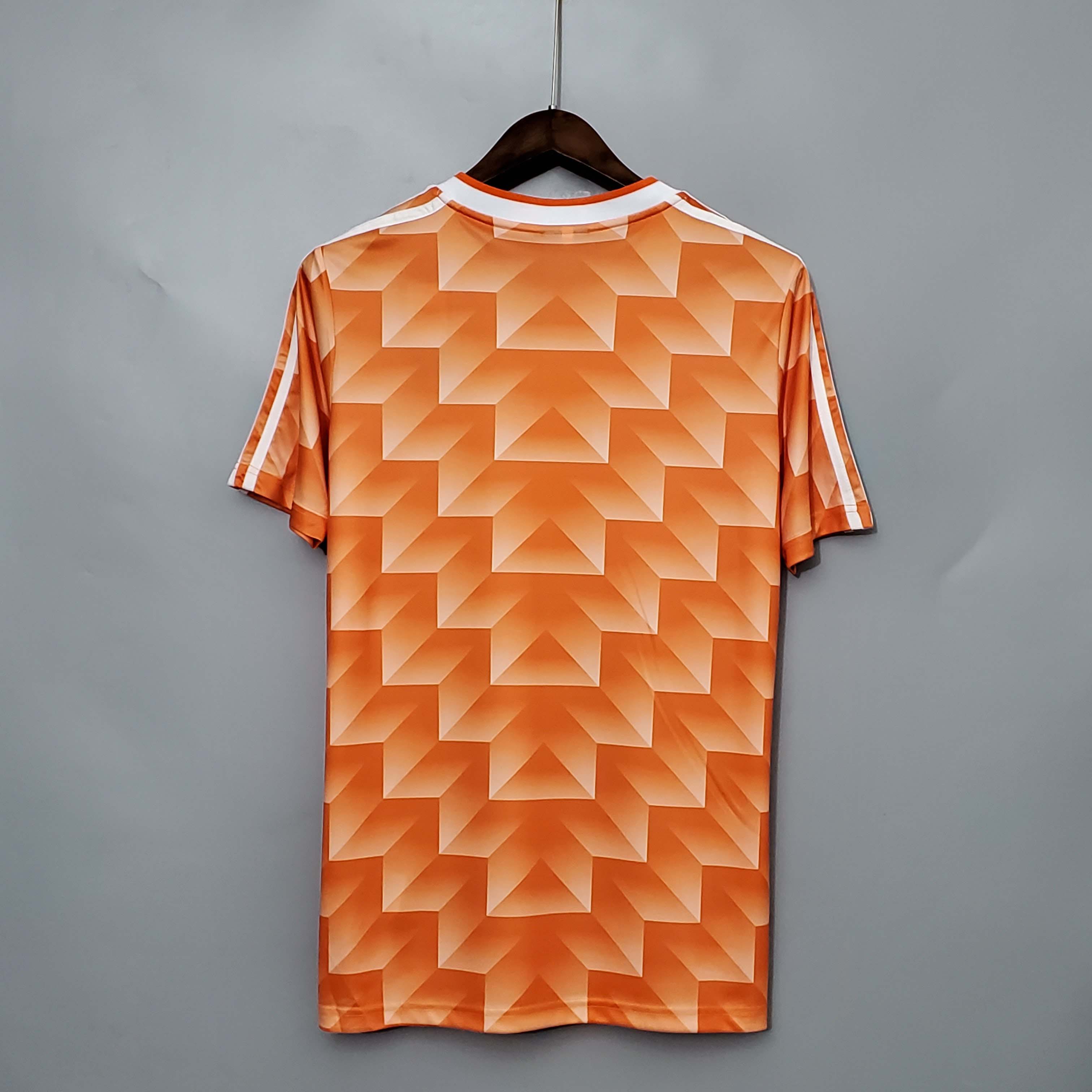 1988 Retro Paesi Bassi Casa Maglia da calcio Qualità thai 1:1 - immagine 2