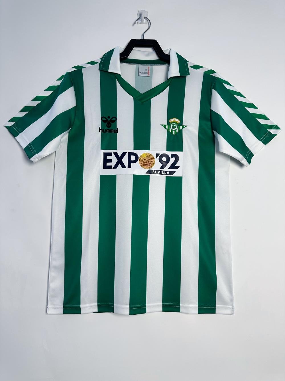 1988/1989 Retro Real Betis Domowa Koszulka piłkarska Jakość tajska 1:1