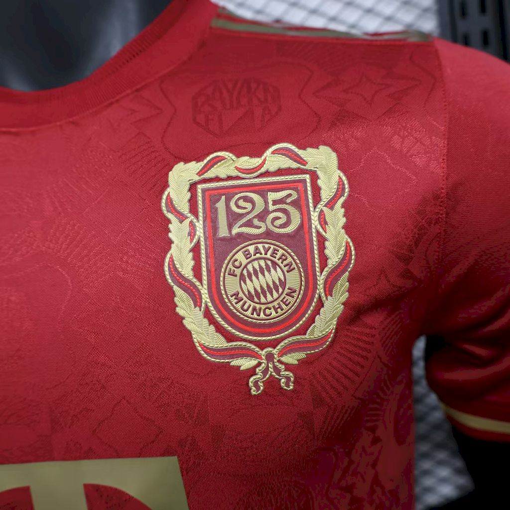 2025/2026 Player Version Bayern Munich 125th Anniversary Football Jersey 1:1 Thai quality - Image 5