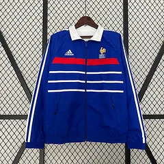2024 France (White-Blue) Reversible Windbreaker Soccer Jersey 1:1 Thai Quality - Image 3