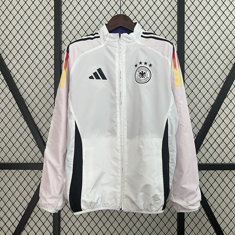 2024 Germany Reversible Windbreaker (red-white)Soccer Jersey 1:1 Thai Quality - Image 2