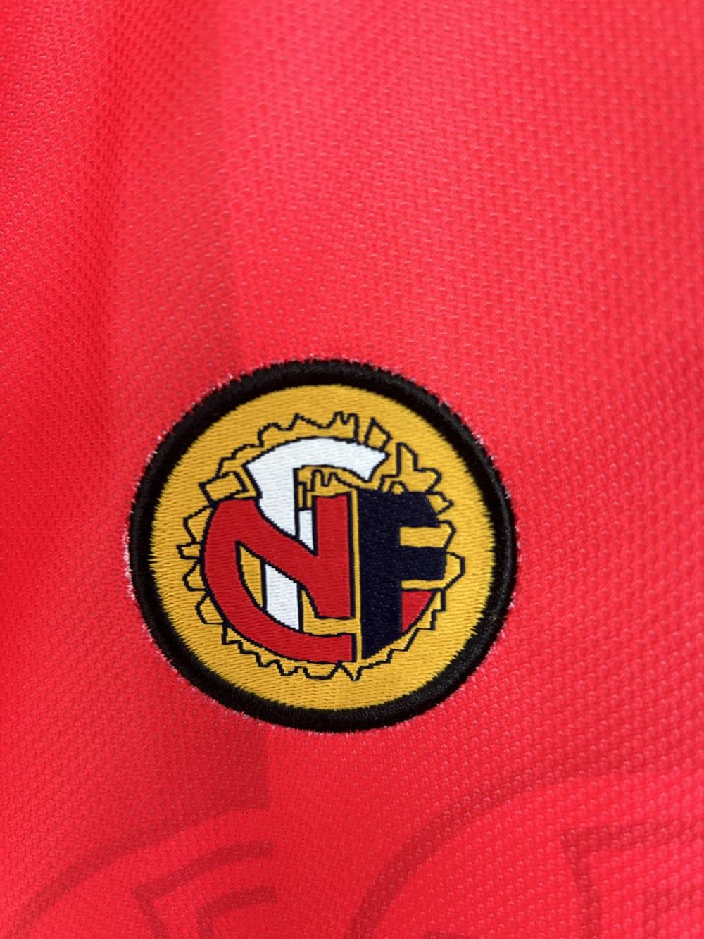 1998-1999 Retro Norwegen Nationalmannschaft Heim Fußballtrikot 1:1 Thai-Qualität – Bild 8