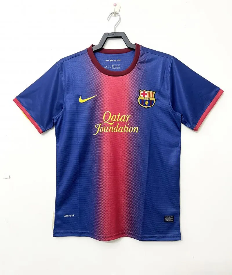 2012/2013 Retro Barcelona Thuis Voetbalshirt 1:1 Thaise kwaliteit