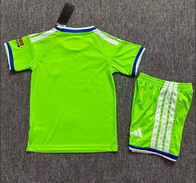 2026/2027 Schalke 04 Drittes Auswärts Fußballtrikot 1:1 Thai-Qualität Kindergröße – Bild 2