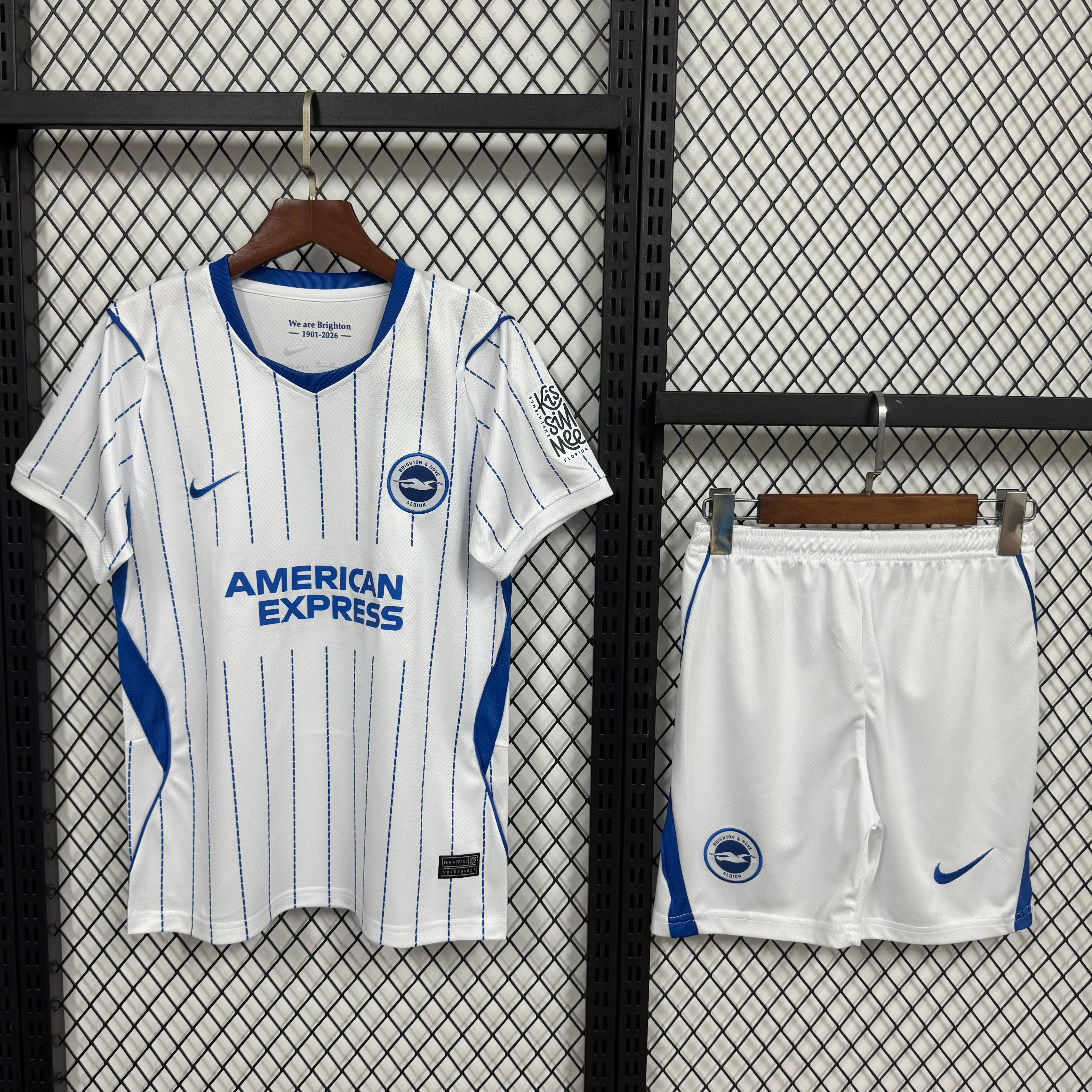 2026-2027 Brighton Away Football Jersey Shirt 1:1 Thai Quality Kids Size