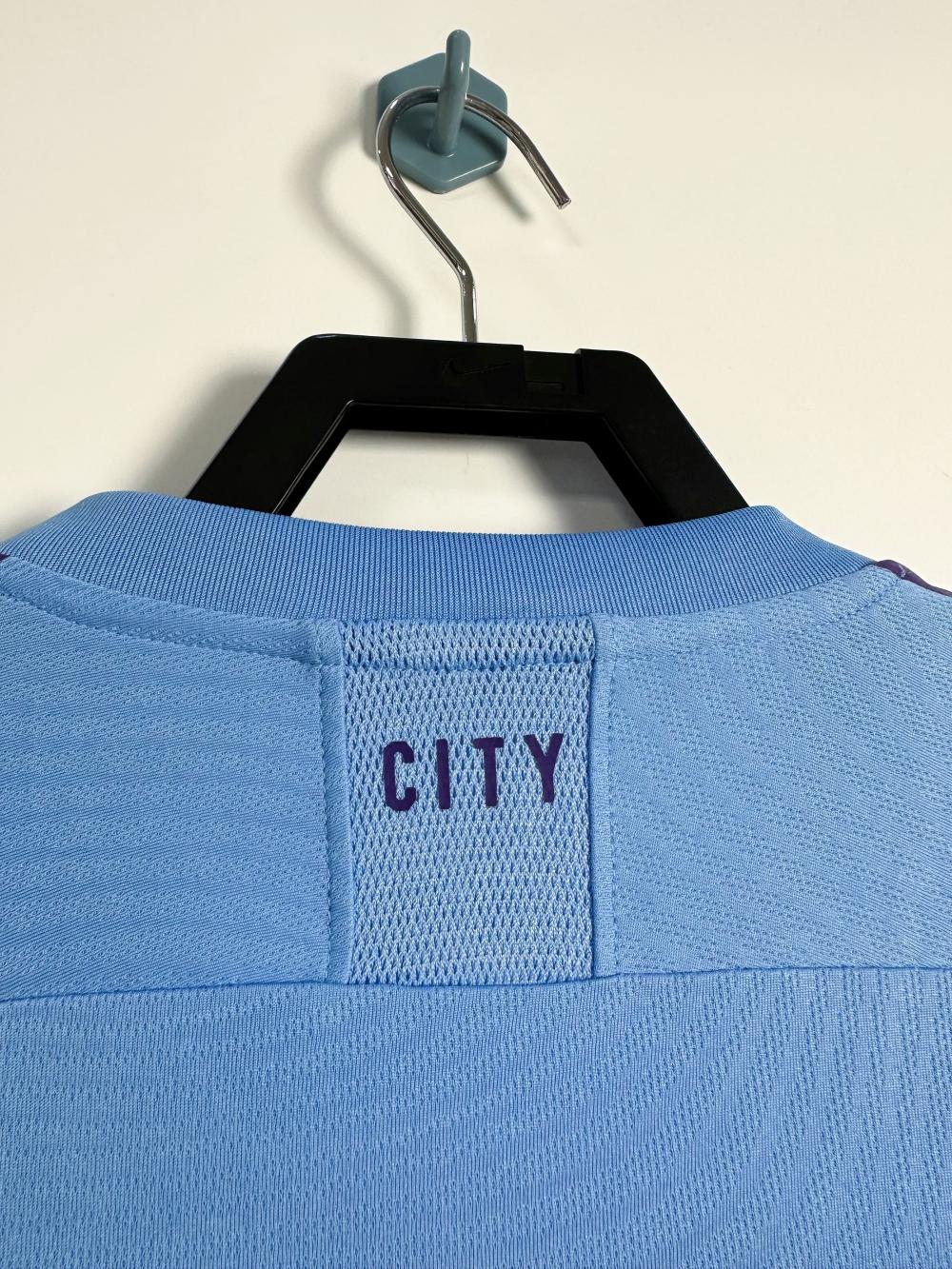 2019-2020 Retro Manchester City Casa Maglia da calcio Qualità thai 1:1 - immagine 4