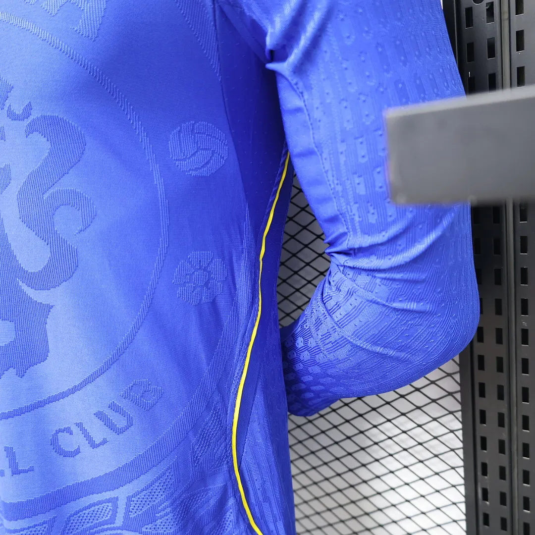 2026/2027 Manica lunga Versione giocatore Chelsea Casa Maglia da calcio Qualità thai 1:1 - immagine 8