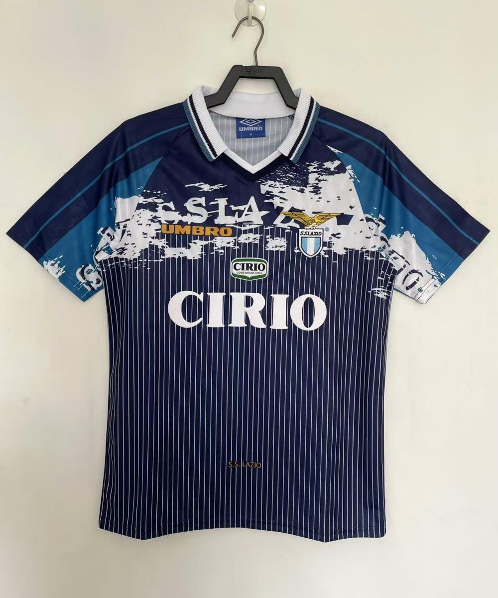 1996-1997 Retro Lazio Auswärts Fußballtrikot 1:1 Thai-Qualität
