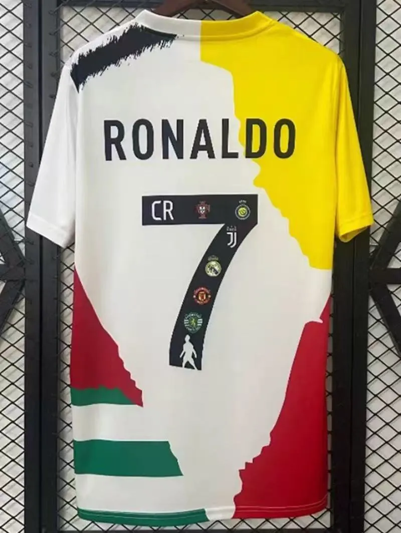 2025/2026 Ronaldo Herdenkingseditie Voetbalshirt 1:1 Thaise kwaliteit - Afbeelding 3