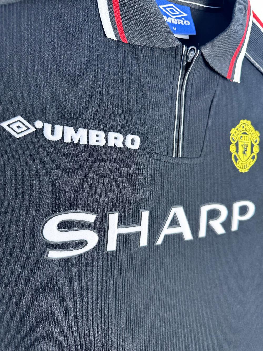 1998/1999 Retro Manchester United Uit Voetbalshirt 1:1 Thaise kwaliteit - Afbeelding 4